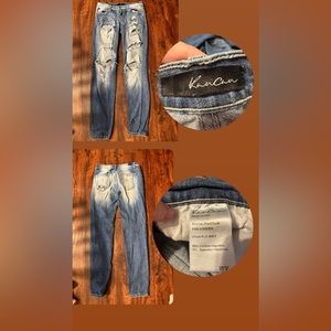 comfy kancan ripped jeans